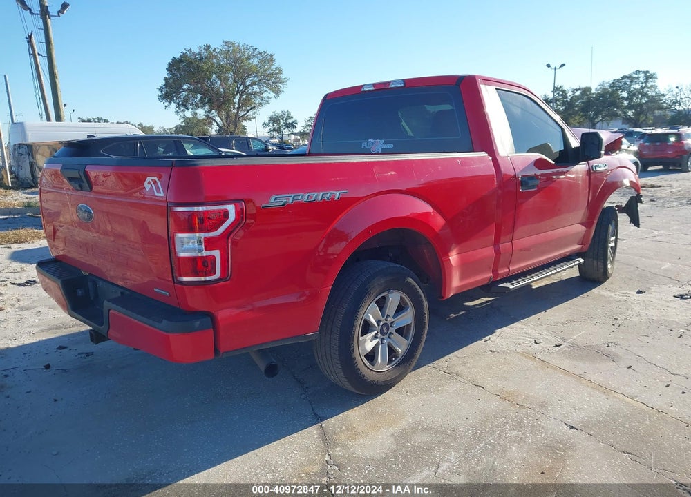 2018 FORD F-150 XL VIN: 1FTMF1CP3JFB09131