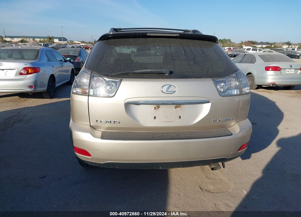 2008 LEXUS RX 350 VIN: 2T2GK31UX8C041728