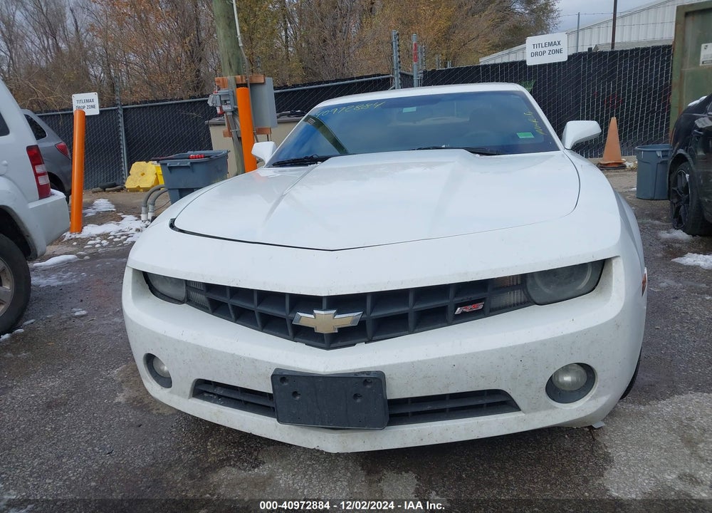 2012 CHEVROLET CAMARO 1LT VIN: 2G1FB1E31C9111768