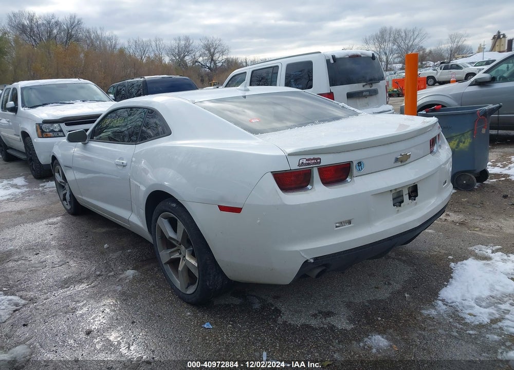 2012 CHEVROLET CAMARO 1LT VIN: 2G1FB1E31C9111768
