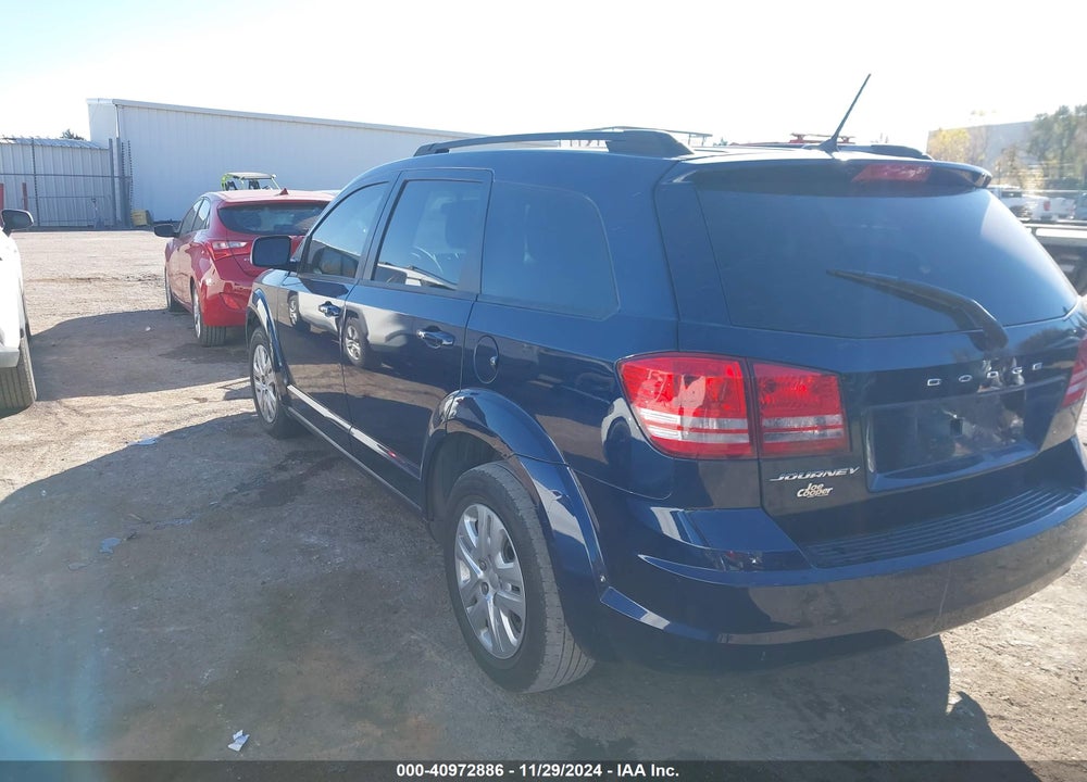 2018 DODGE JOURNEY SE VIN: 3C4PDCAB7JT363369