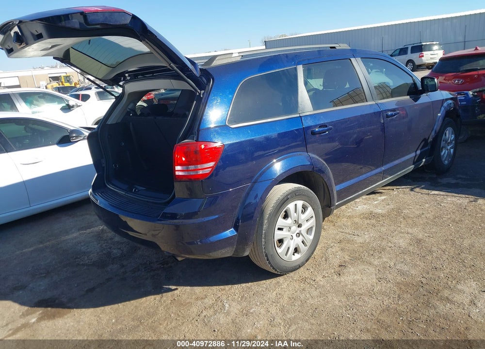 2018 DODGE JOURNEY SE VIN: 3C4PDCAB7JT363369