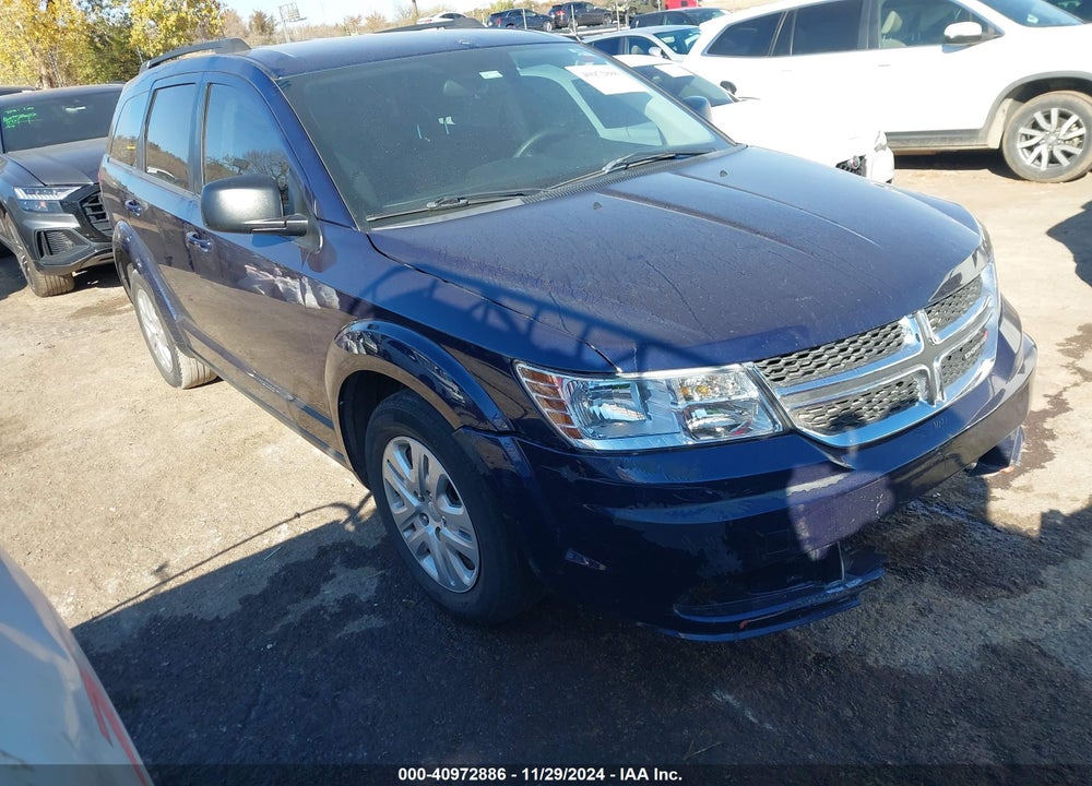 2018 DODGE JOURNEY SE VIN: 3C4PDCAB7JT363369