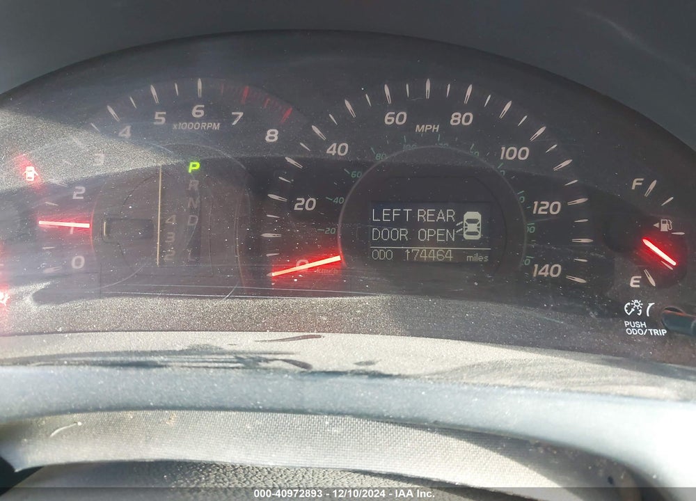2007 TOYOTA CAMRY XLE VIN: JTNBE46K173012172