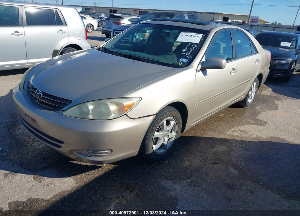 2004 TOYOTA CAMRY LE VIN: 4T1BE32K74U894938
