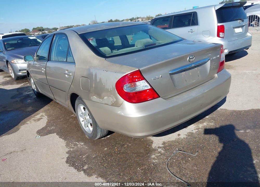 2004 TOYOTA CAMRY LE VIN: 4T1BE32K74U894938