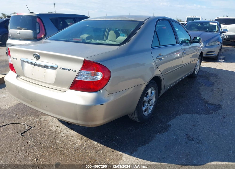 2004 TOYOTA CAMRY LE VIN: 4T1BE32K74U894938
