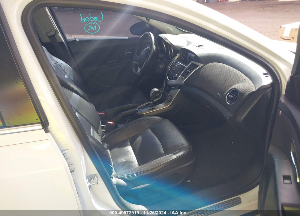 2013 CHEVROLET CRUZE 2LT AUTO VIN: 1G1PE5SB7D7328498