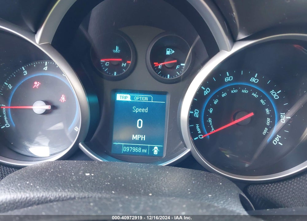2013 CHEVROLET CRUZE 2LT AUTO VIN: 1G1PE5SB7D7328498