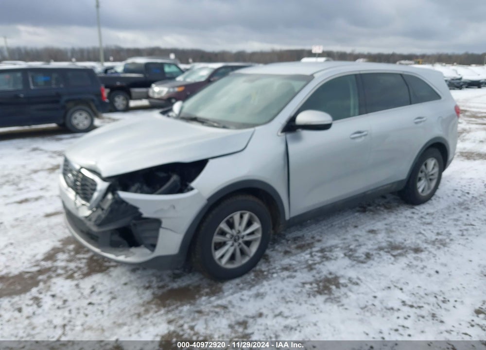2020 KIA SORENTO 3.3L LX VIN: 5XYPG4A57LG632987