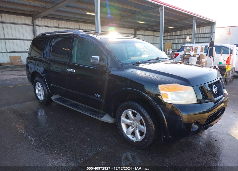 2008 NISSAN ARMADA SE VIN: 5N1AA08D98N615293