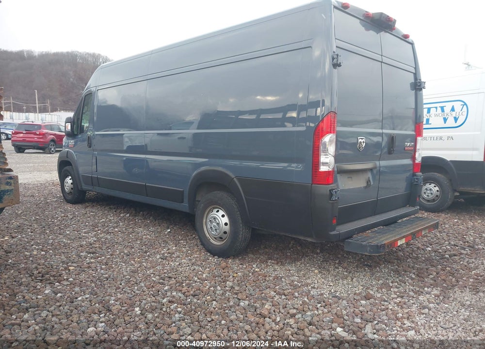 2020 RAM PROMASTER 3500 CARGO VAN HIGH ROOF 159 WB EXT VIN: 3C6URVJG7LE136368