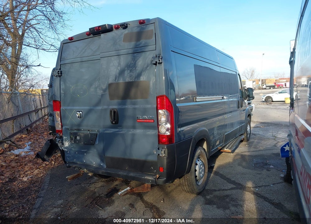 2019 RAM PROMASTER 2500 HIGH ROOF 159 WB VIN: 3C6TRVDG6KE520695
