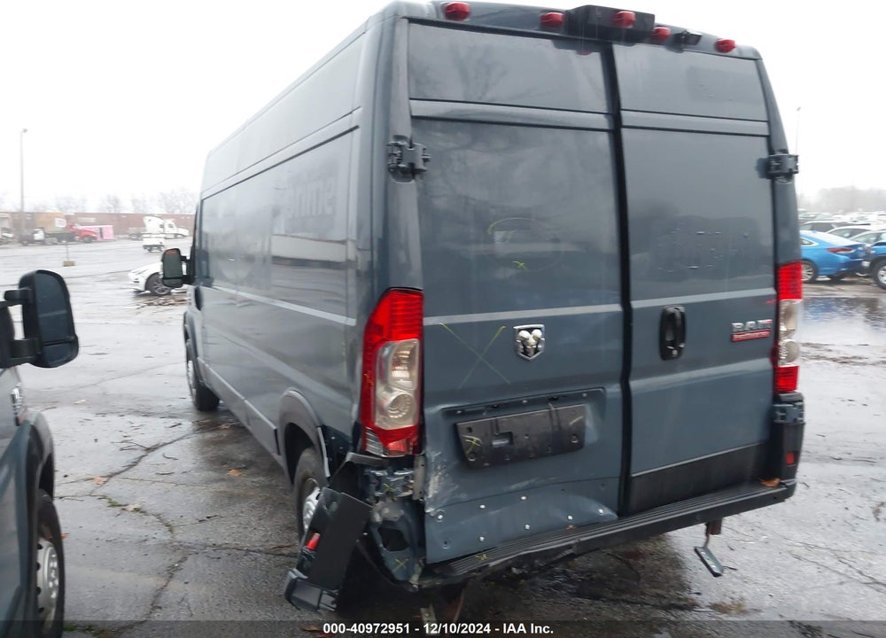 2019 RAM PROMASTER 2500 HIGH ROOF 159 WB VIN: 3C6TRVDG6KE520695