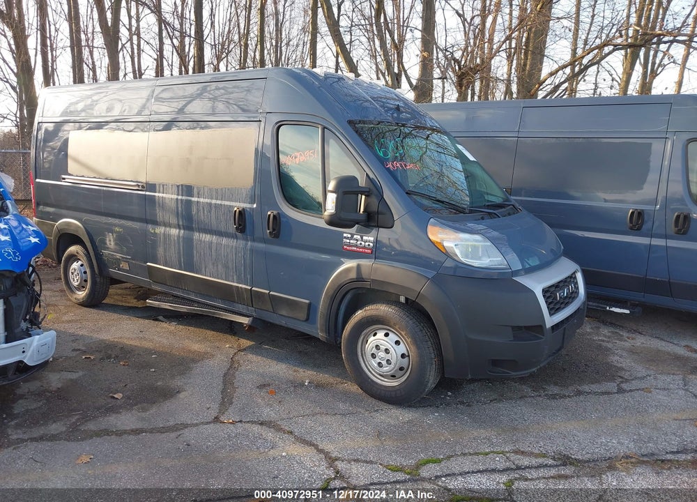 2019 RAM PROMASTER 2500 HIGH ROOF 159 WB VIN: 3C6TRVDG6KE520695