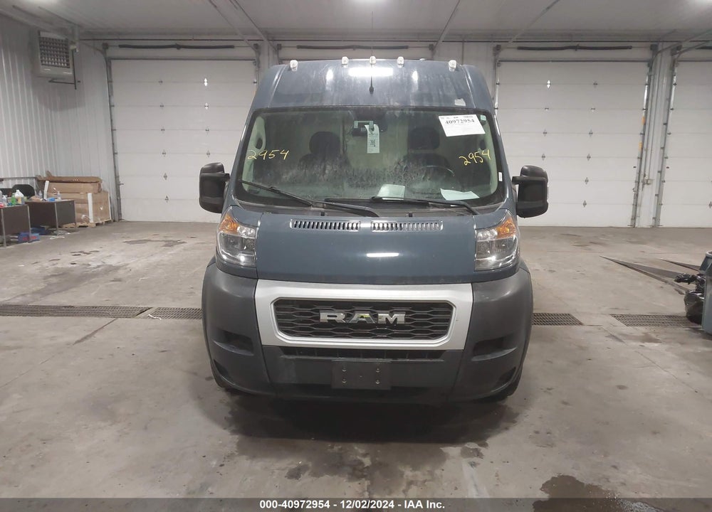 2019 RAM PROMASTER 2500 HIGH ROOF 159 WB VIN: 3C6TRVDG2KE513937