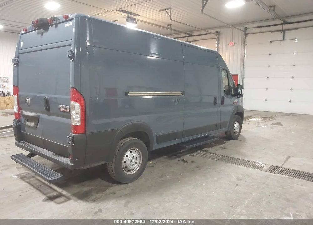 2019 RAM PROMASTER 2500 HIGH ROOF 159 WB VIN: 3C6TRVDG2KE513937