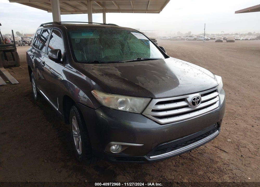 2011 TOYOTA HIGHLANDER SE V6 VIN: 5TDZK3EHXBS047389