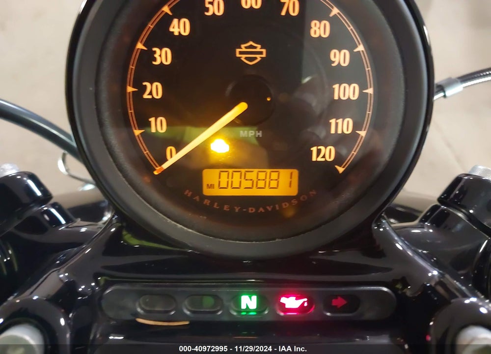 2019 HARLEY-DAVIDSON XL1200 X VIN: 1HD1LC310KC406409