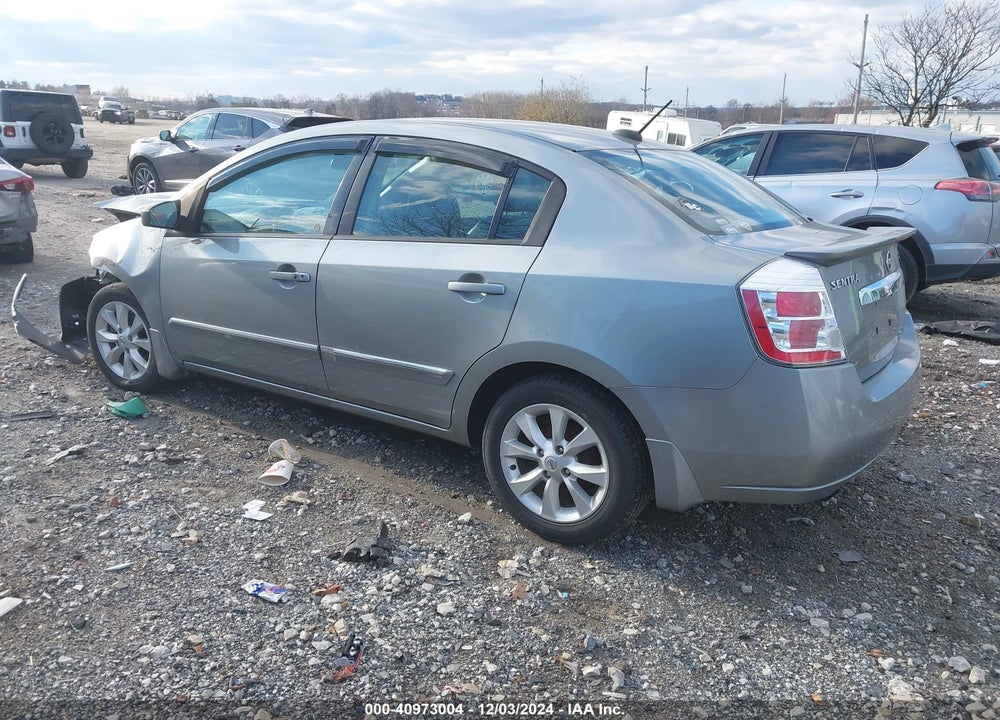 2012 NISSAN SENTRA 2.0 SL VIN: 3N1AB6AP0CL627014