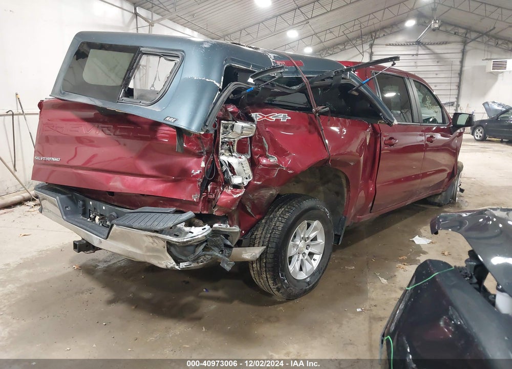 2020 CHEVROLET SILVERADO 1500 4WD SHORT BED LT VIN: 3GCPYDEK0LG277174