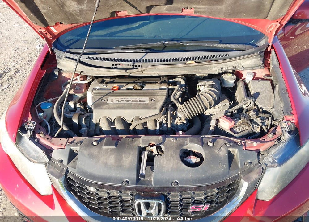 2013 HONDA CIVIC SI VIN: 2HGFB6E55DH706962