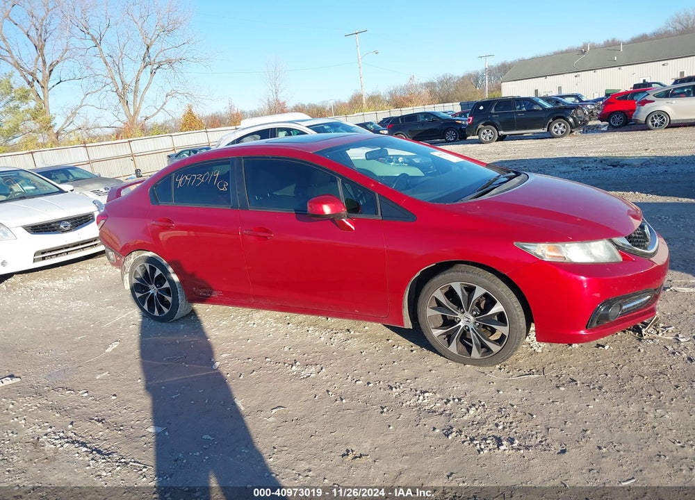 2013 HONDA CIVIC SI VIN: 2HGFB6E55DH706962