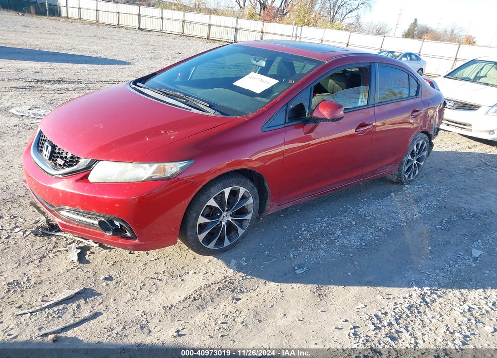 2013 HONDA CIVIC SI VIN: 2HGFB6E55DH706962