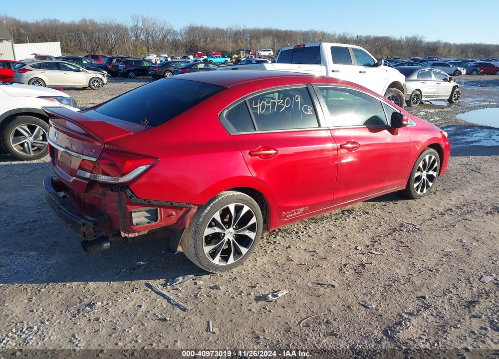 2013 HONDA CIVIC SI VIN: 2HGFB6E55DH706962