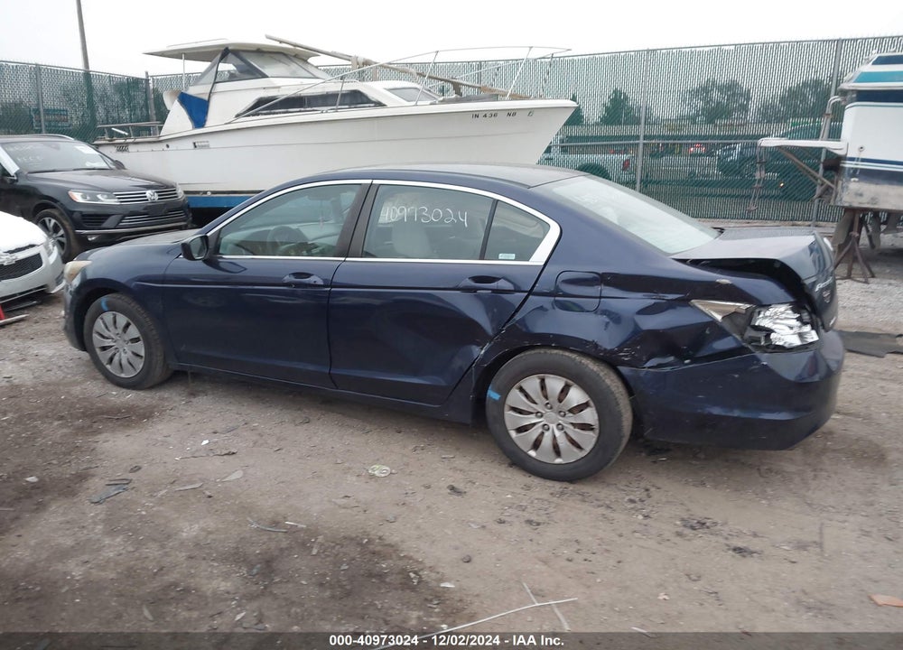 2009 HONDA ACCORD 2.4 LX VIN: 1HGCP26319A055488