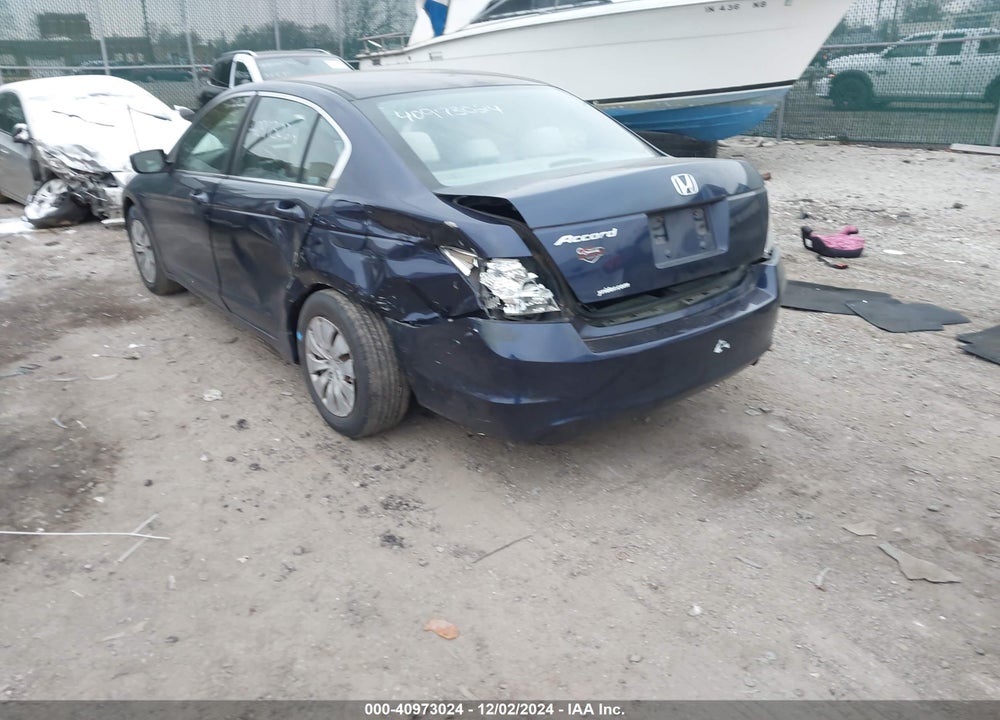 2009 HONDA ACCORD 2.4 LX VIN: 1HGCP26319A055488