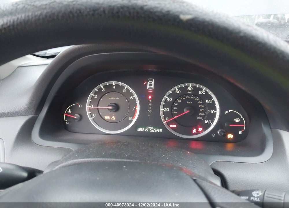 2009 HONDA ACCORD 2.4 LX VIN: 1HGCP26319A055488