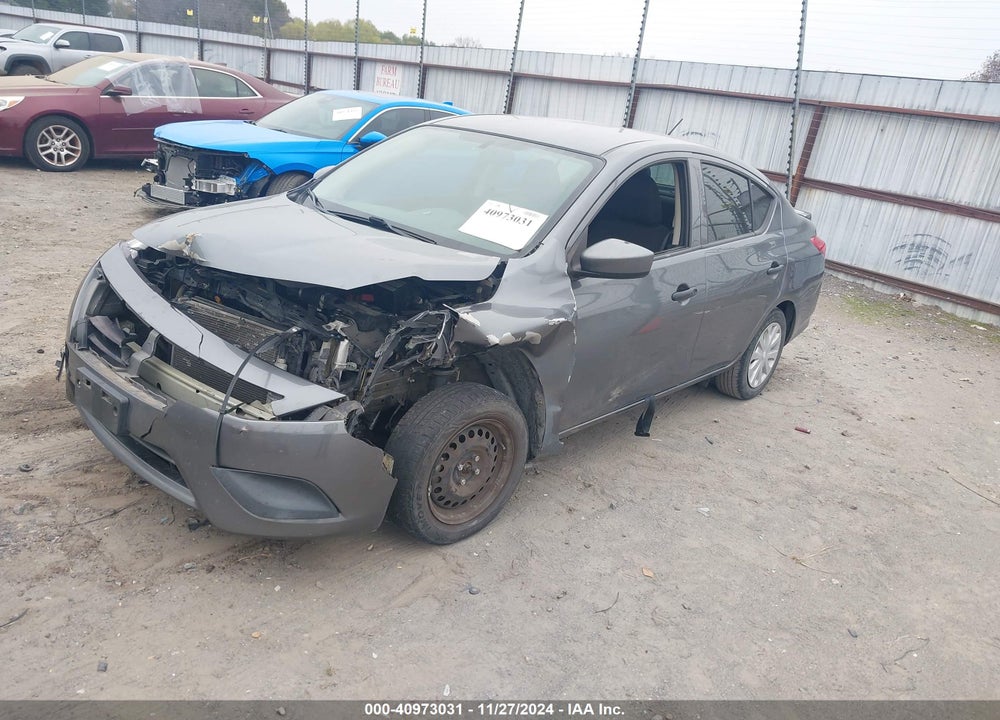 2019 NISSAN VERSA 1.6 S+ VIN: 3N1CN7APXKL826480