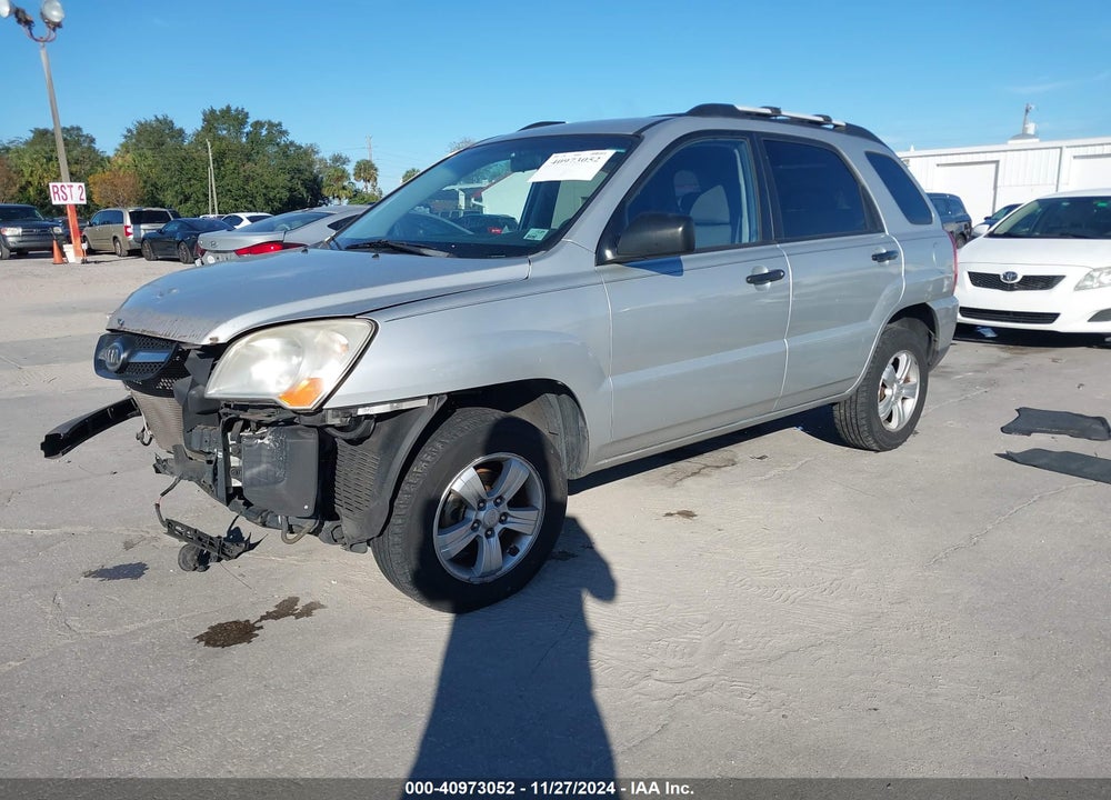2009 KIA SPORTAGE LX VIN: KNDJF724197571898