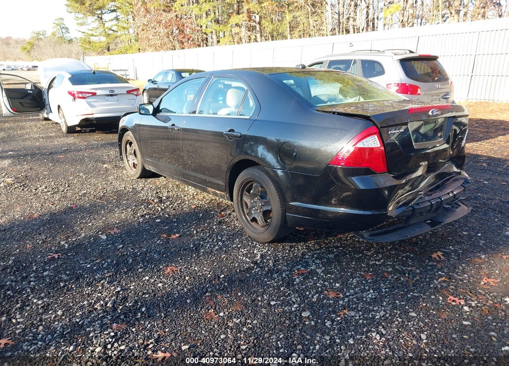 2011 FORD FUSION SE VIN: 3FAHP0HA6BR123192