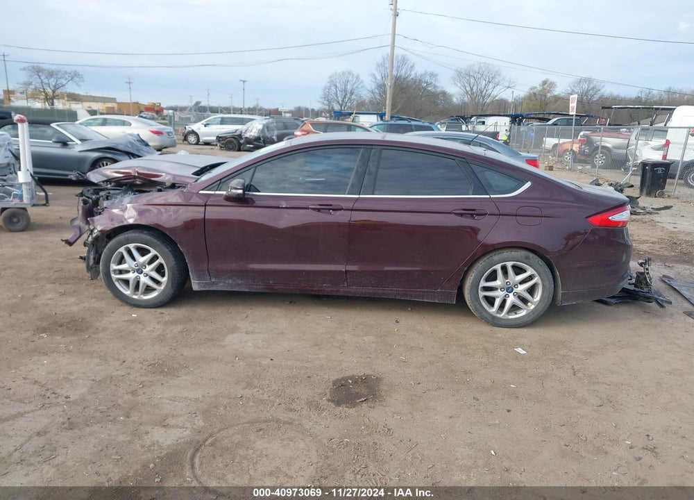 2013 FORD FUSION SE VIN: 3FA6P0H75DR139981