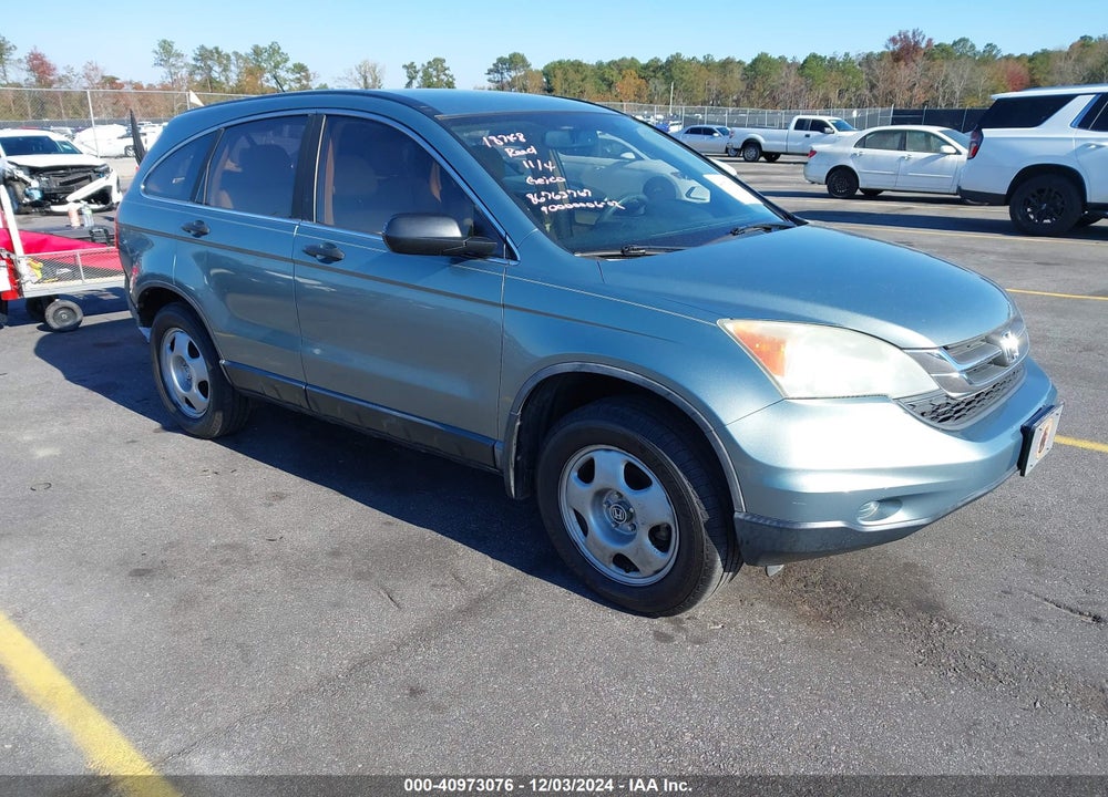 2010 HONDA CR-V LX VIN: 5J6RE3H39AL025045