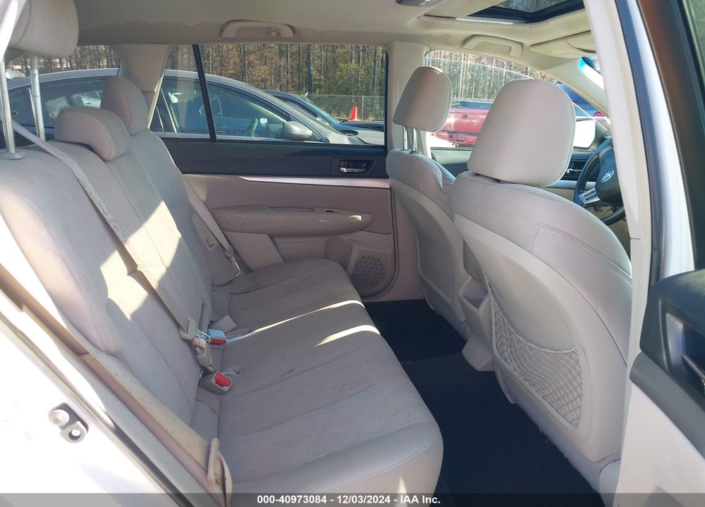 2014 SUBARU OUTBACK 2.5I PREMIUM VIN: 4S4BRBECXE3325530