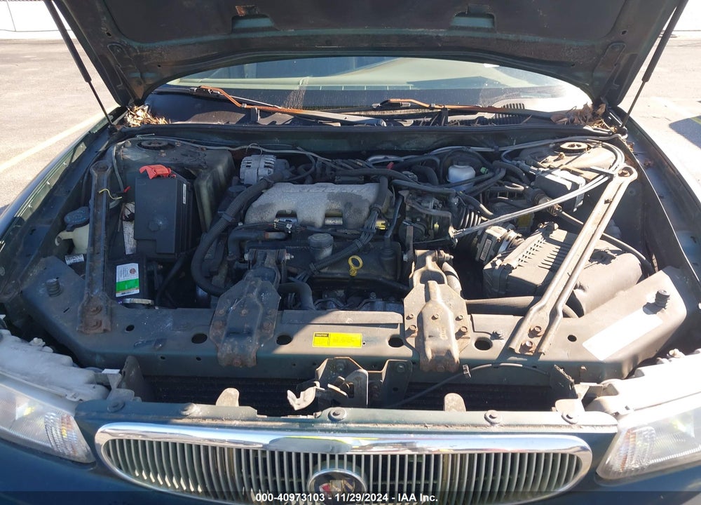 2000 BUICK CENTURY CUSTOM VIN: 2G4WS52JXY1256939