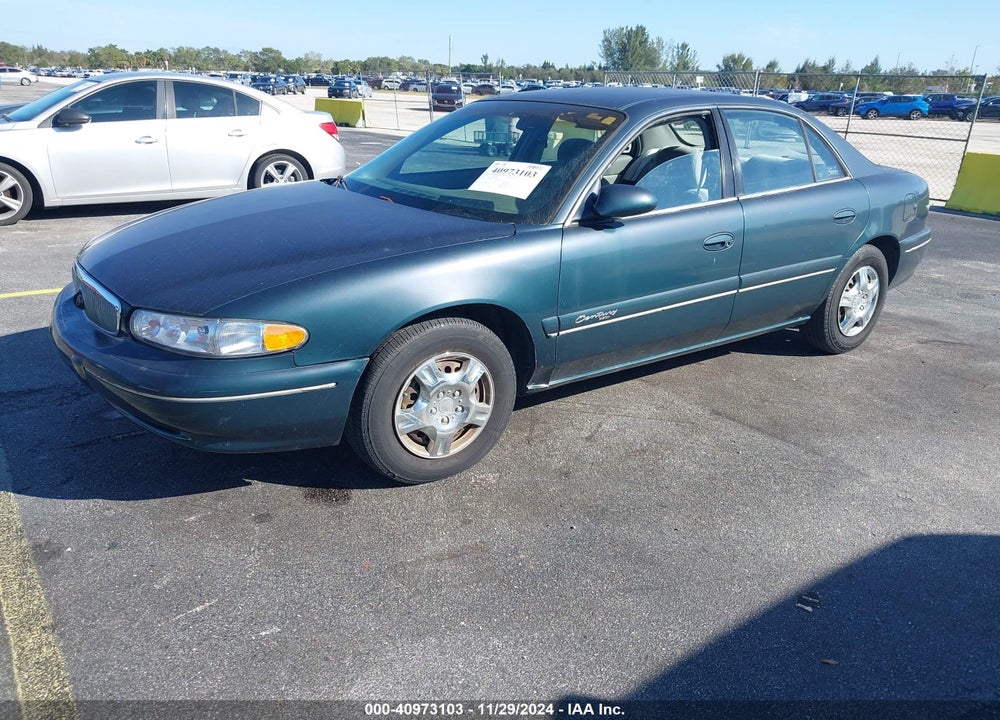 2000 BUICK CENTURY CUSTOM VIN: 2G4WS52JXY1256939
