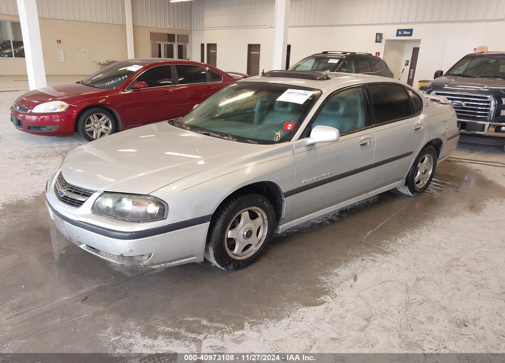 2002 CHEVROLET IMPALA LS VIN: 2G1WH55K429255374