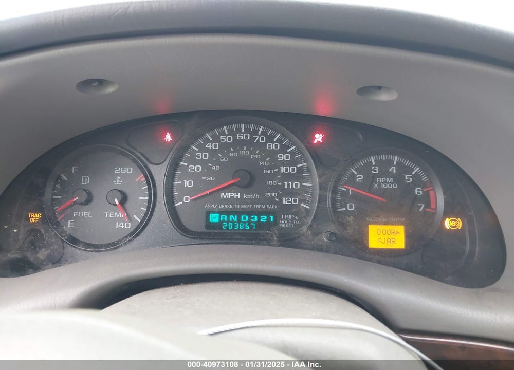 2002 CHEVROLET IMPALA LS VIN: 2G1WH55K429255374