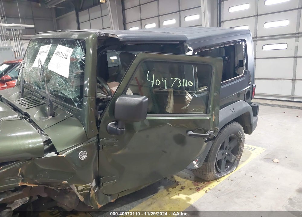 2009 JEEP WRANGLER X VIN: 1J8FA24109L727231