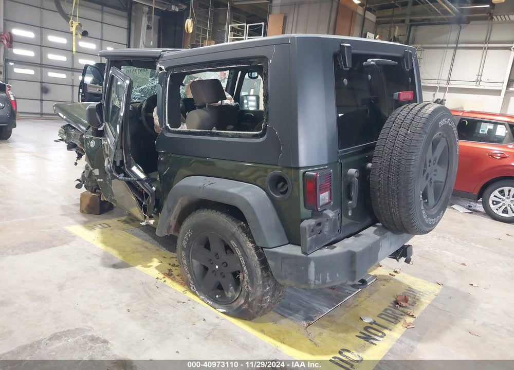 2009 JEEP WRANGLER X VIN: 1J8FA24109L727231