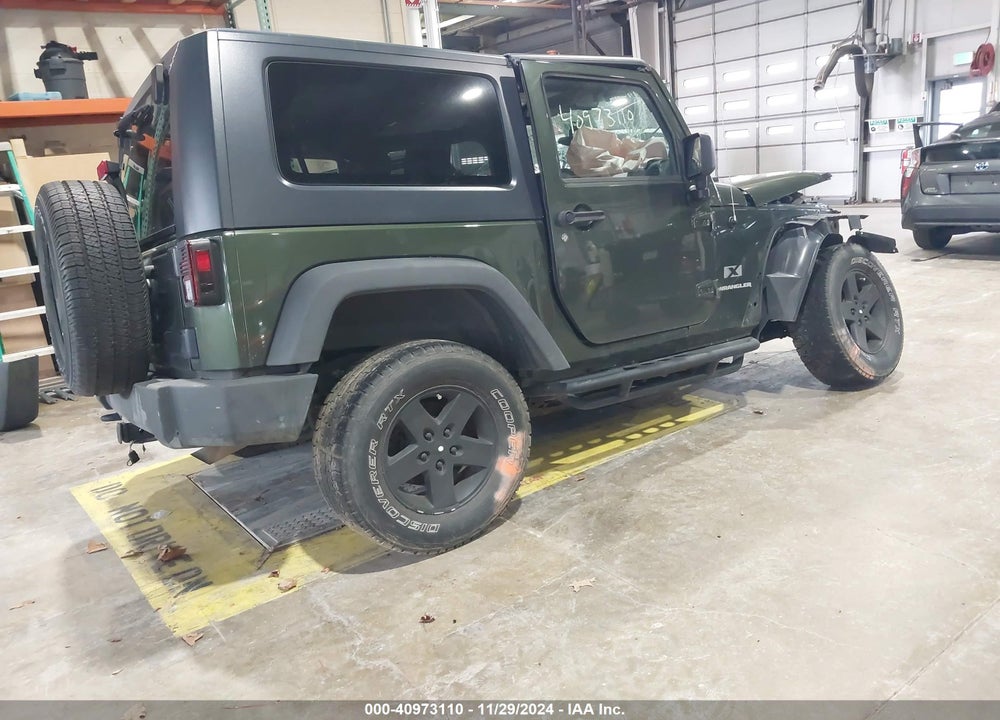 2009 JEEP WRANGLER X VIN: 1J8FA24109L727231