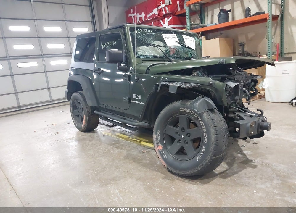 2009 JEEP WRANGLER X VIN: 1J8FA24109L727231