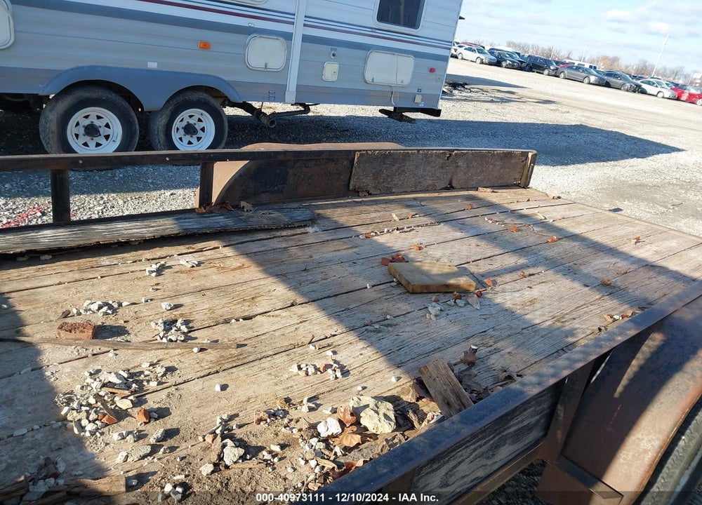 2003 DAVIS UTILITY TRAILER VIN: 4JMUS192931015058