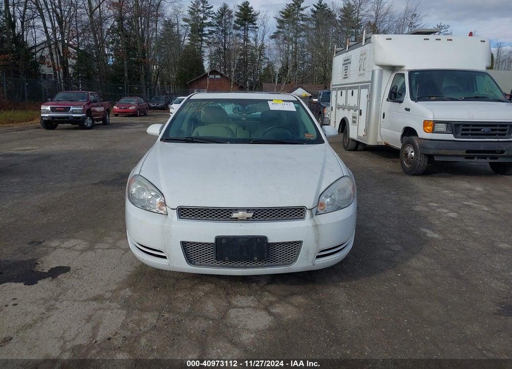 2012 CHEVROLET IMPALA LT VIN: 2G1WG5E37C1190516