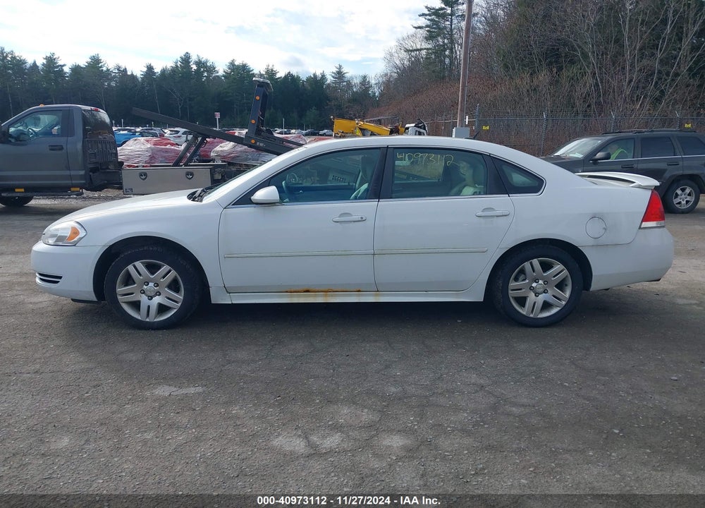 2012 CHEVROLET IMPALA LT VIN: 2G1WG5E37C1190516