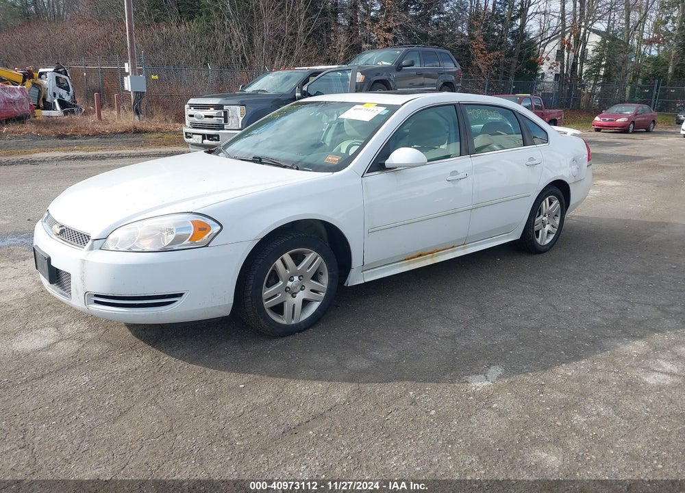 2012 CHEVROLET IMPALA LT VIN: 2G1WG5E37C1190516